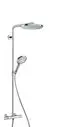 Hansgrohe-HG-Showerpipe-Raindance-Select-S-240-1jet-PowderRain-chrom-27633000 gallery number 1